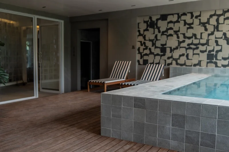 Spa com piscina